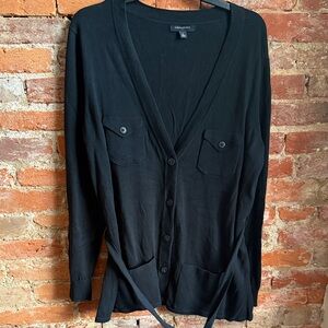 Banana Republic elbow patch cardigan